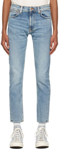 Nudie Jeans Indigo Lean Dean Jeans - Nudie Jeans Indigo Lean Dean Jeans - Nudie Jeans Indigo Lean Dean 청바지