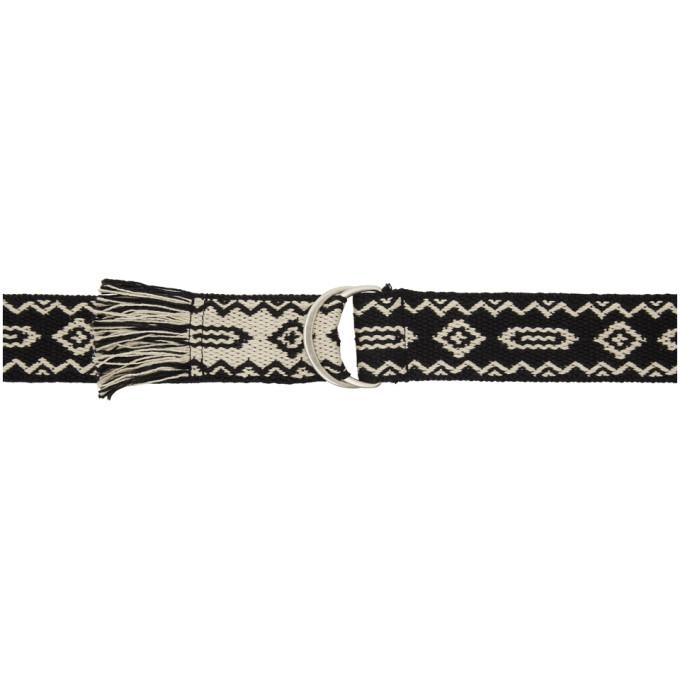 Isabel Marant Black and White Etkah Belt