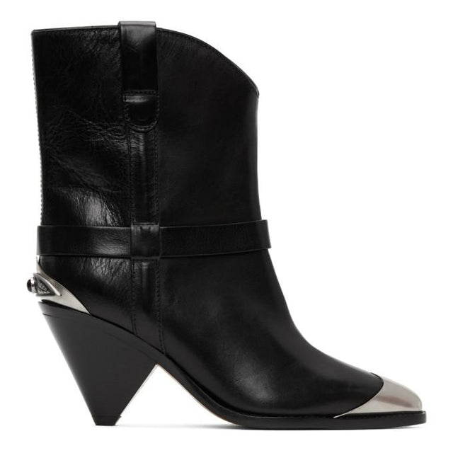 Isabel Marant Black Lamsy Boots