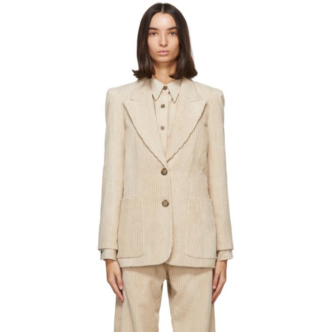 Isabel Marant Etoile Beige Dake Blazer