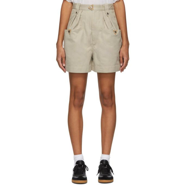 Isabel Marant Etoile Beige Palino Shorts