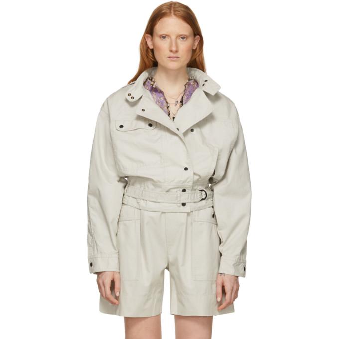 Isabel Marant Etoile Beige Zonca Jacket
