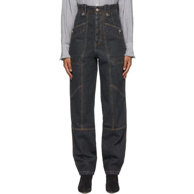 Isabel Marant Etoile Grey Neko Jeans