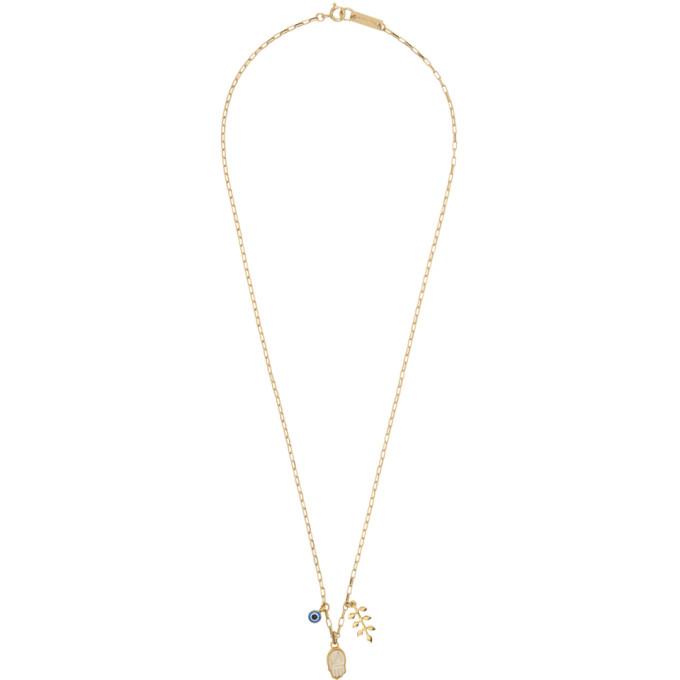 Isabel Marant Gold Hand Necklace