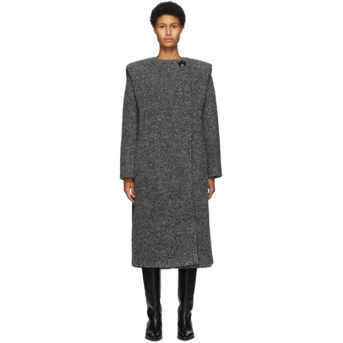 Isabel Marant Grey Gelton Coat