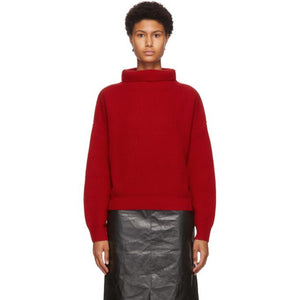 Isabel Marant Red Brooke Turtleneck