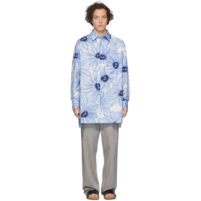 Jacquemus Blue La Chemise Paul Shirt