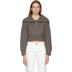 Jacquemus Brown La Maille Risoul Sweater