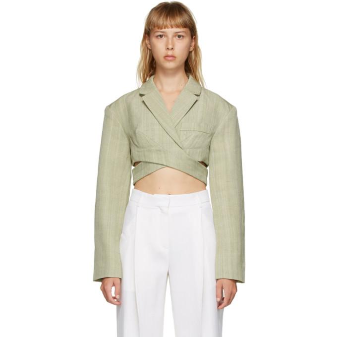 Jacquemus Green Le Haut Azur Blazer