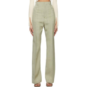 Jacquemus Green Le Pantalon Sauge Trousers