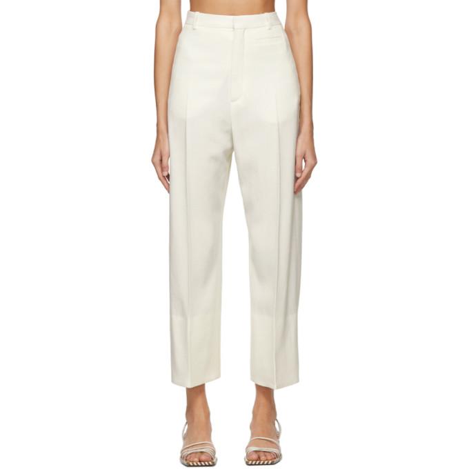 Jacquemus Off-White Le Pantalon Santon Trousers