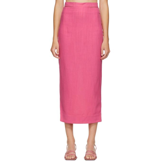 Jacquemus Pink La Jupe Valerie Skirt