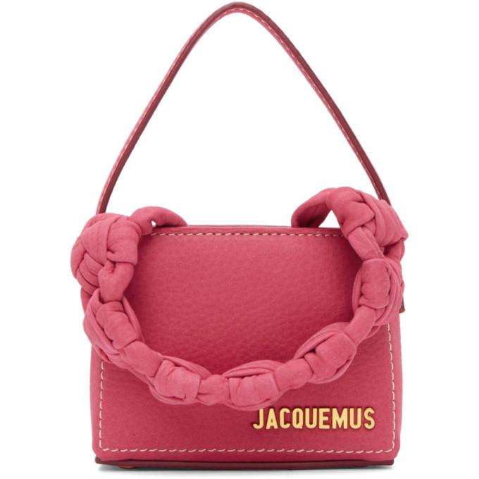 Jacquemus Pink Le Petit Sac Noeud Tote