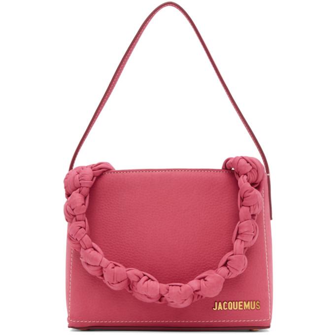 Jacquemus Pink Le Sac Noeud Tote