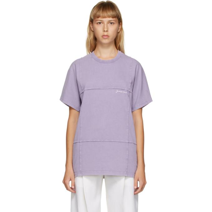 Jacquemus Purple Le T-Shirt Carro T-Shirt
