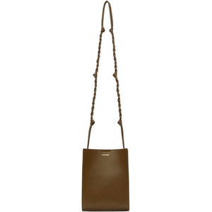 JIL SANDER Tangle small leather shoulder bag