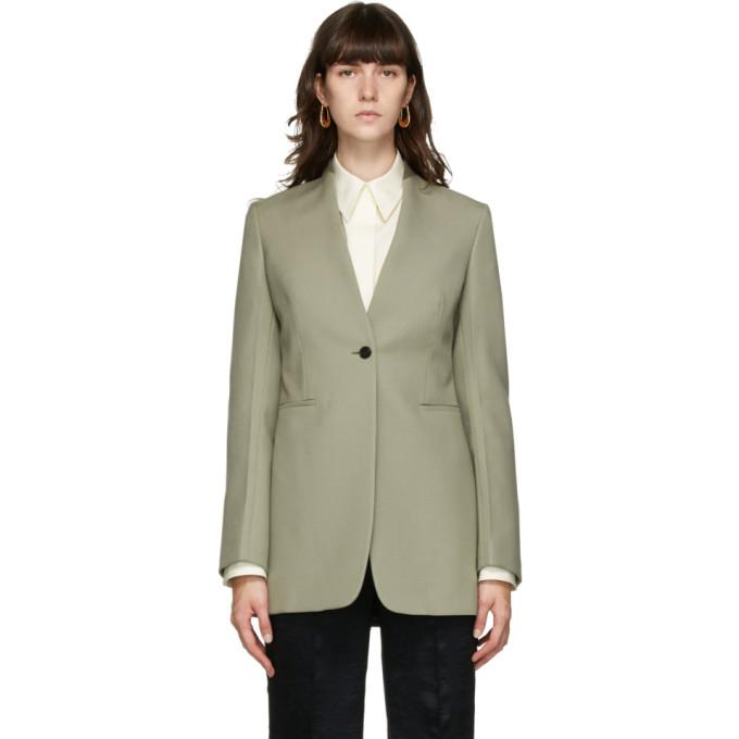 Jil Sander Khaki Tailored Blazer