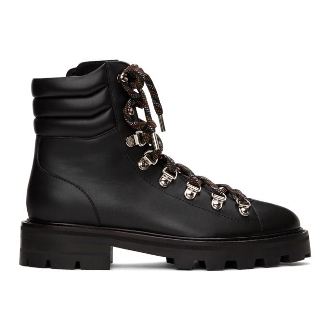 Jimmy Choo Black Eshe Hiking Boots