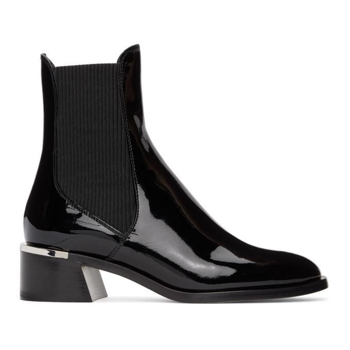Jimmy Choo Black Rourke 45 Boots