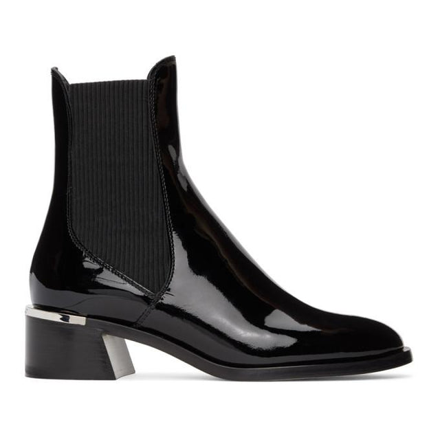 Jimmy Choo Black Rourke 45 Boots