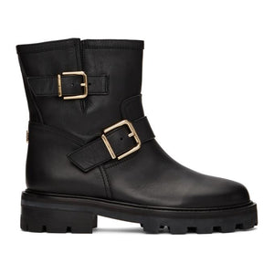 Jimmy Choo Black Youth II Mid Boots