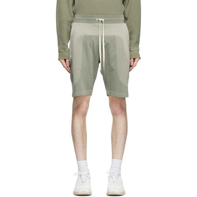 John Elliott Green Seneca Shorts