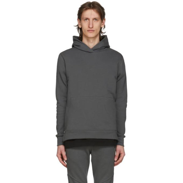 John Elliott Grey Villain Hoodie