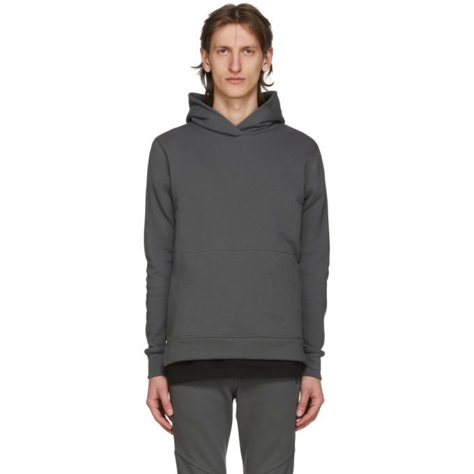 John Elliott Grey Villain Hoodie