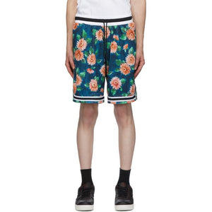 John Elliott Multicolor Floral Game Shorts