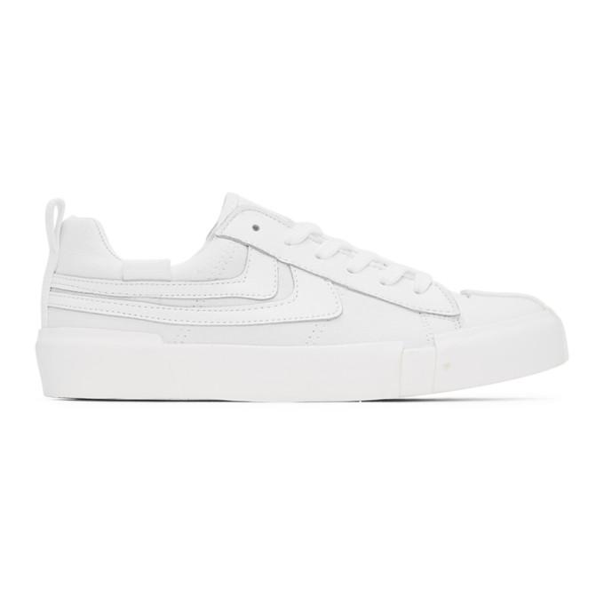 Joshua Sanders White Tonal Sneakers