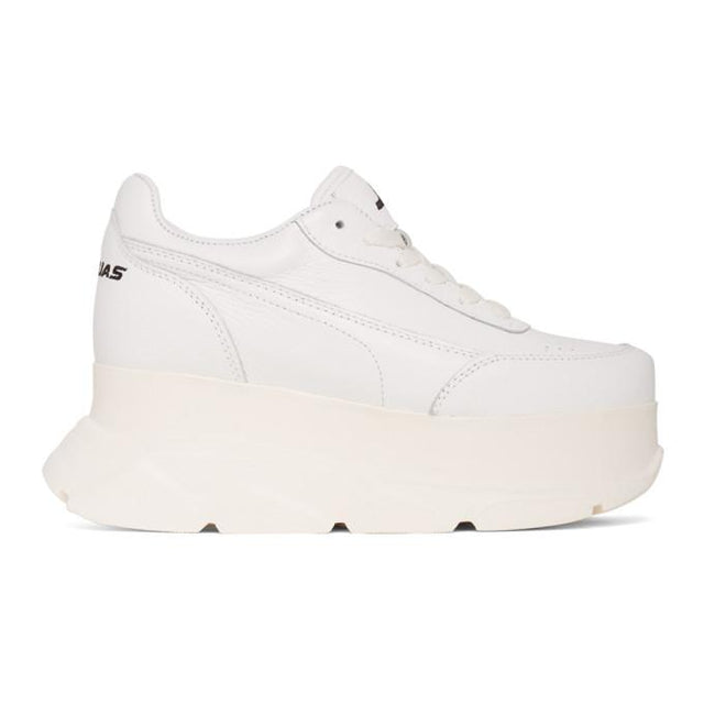 Joshua Sanders White Zenith Chunky Sneakers