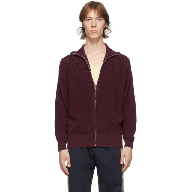 Judy Turner Burgundy Knit Clark Cardigan