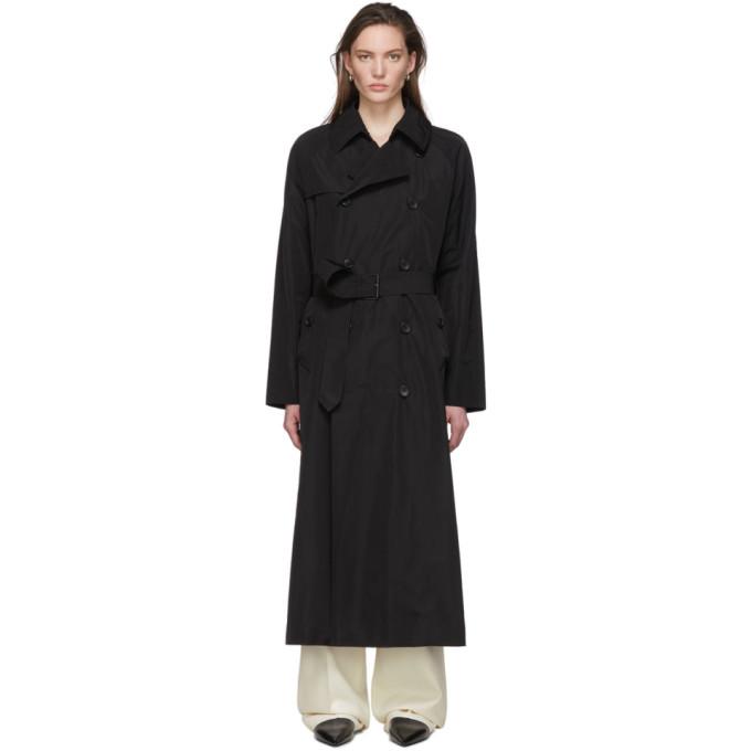 Julia Jentzsch Black Pearce Trench Coat