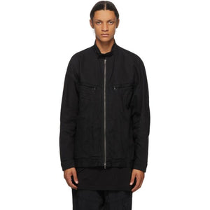 Julius Black Denim Bike Jacket