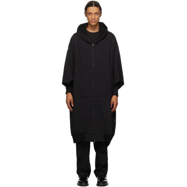 Julius Black Oversized Hoodie