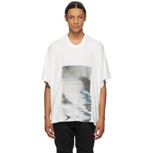 Julius White Cropped Avalanche T-Shirt – BlackSkinny