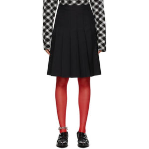 Junya Watanabe Black Tailored Skirt Shorts