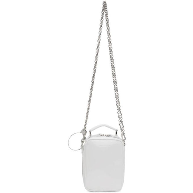 Junya Watanabe White Steer Glass Glossy Bag
