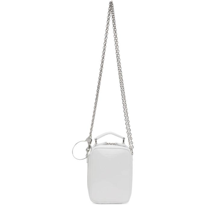 Junya Watanabe White Steer Glass Glossy Bag