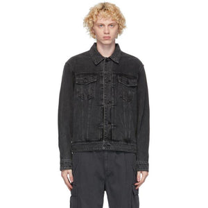 Juun.J Black Denim Jacket