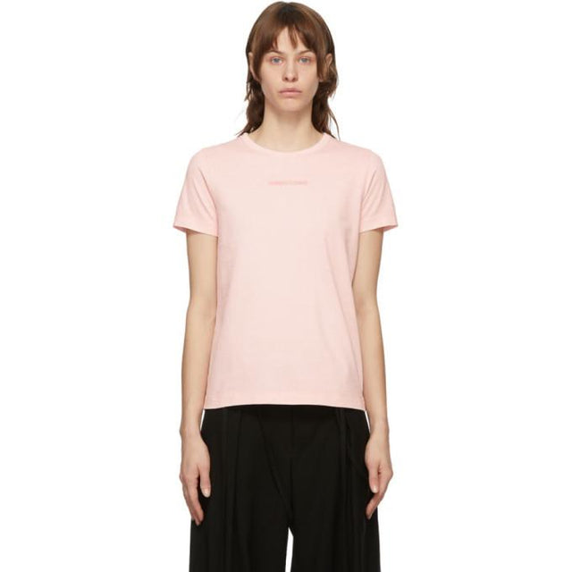 Juun.J Pink Embroidered T-Shirt