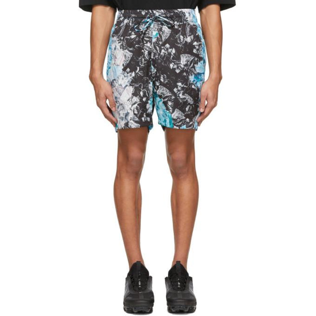 Kanghyuk Multicolor Camo Airbag Shorts