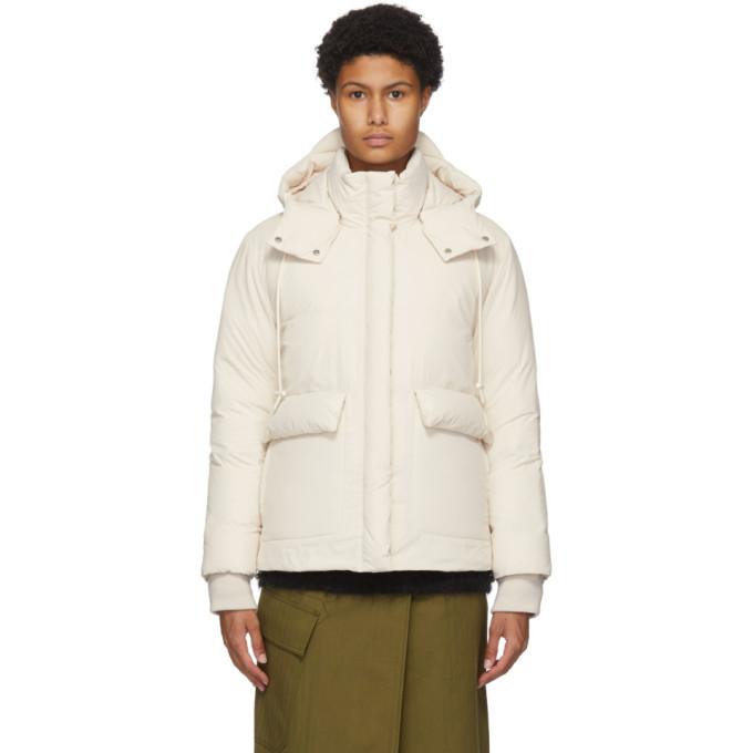 Kenzo Beige Down Puffer Jacket