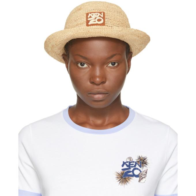 Kenzo Beige High Summer Bucket Hat