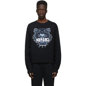 Kenzo Black Classic Tiger Sweatshirt