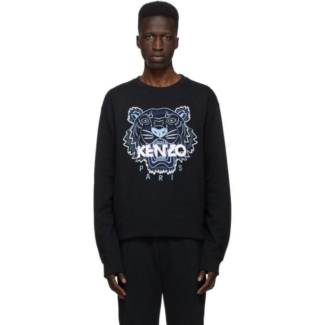 Kenzo Black Classic Tiger Sweatshirt
