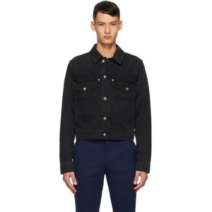 Kenzo Black Cotton Denim Jacket