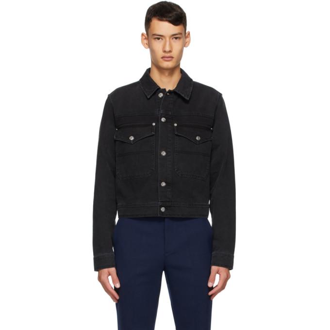 Kenzo Black Cotton Denim Jacket
