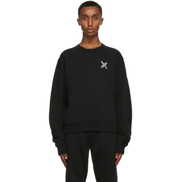 Kenzo Black Little X Sport Sweatshirt