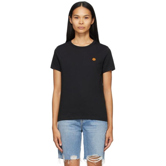Kenzo Black Tiger Crest T-Shirt